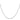 10k White Gold 0.9mm Round Snake Chain Necklace - Image 2