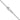 10k White Gold Spiga Chain Necklace - Delicate and Trendy - Image 3
