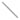 10k White Gold Spiga Chain - Elegant Layering Essential - Image 1