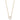 10k Gold Diamond Open Circle Necklace for Effortless Elegance - Image 2