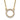 10k Gold Diamond Open Circle Necklace for Effortless Elegance - Image 1