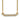 10K Yellow Gold Tiny Diamond Bar Necklace - Image 1