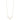 10k Gold V Pendant Necklace for Effortless Style - Image 2