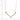 10k Gold V Pendant Necklace for Effortless Style - Image 3