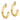 10k Gold Polished Tube Hoop Earring Jackets for Effortless Style - Image 2