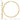 10k Gold Polished Round Endless Hoop Earrings - Image 4