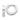 10k White Gold Polished Round Hoop Earrings - Image 1