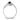 10K White Gold Oval Garnet Ring - Modern Elegance for Everyday Style - Image 3
