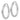 10k White Gold Polished Square Tube Hoop Earrings - Image 2