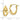 10k Gold Twisted Hoop Earrings for a Chic Everyday Look - Image 4