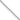 14K White Gold 18 inch Carded .5mm Box Link with Spring Ring Clasp Chain - Image 5