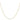 14K Gold 16-Inch Cable Rope Chain with Spring Ring Clasp - Image 2