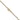 14K Gold 22-Inch Cable Rope Chain with Spring Ring Clasp - Image 3