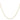 14K Yellow Gold 16" Cable Rope Chain with Spring Ring Clasp - Image 2