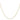 14K Yellow Gold 20" Cable Rope Chain with Spring Ring Clasp - Image 2