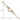 14k Gold Diamond-Cut Open Heart Anklet with Extender - 10 Inches Total Length - Image 5