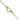 14k Gold Diamond-Cut Open Heart Anklet with Extender - 10 Inches Total Length - Image 1
