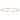 14k Two-Tone Hammered Heart & Oval Link Anklet with Extender - Image 2