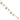 14K Tri-Color Dangle Hearts 9 inch Plus 1 inch Extender - Total 10 inch Anklet - Image 1