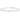 14k White Gold Twisted Heart Double Strand Anklet with Extender - Image 3