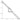 14k White Gold Twisted Heart Double Strand Anklet with Extender - Image 3