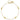 14k Diamond-cut Rice Puff Beads 4-Station 9 inch Plus 1 inch Extender - Total 10 inch Anklet - Image 5