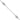 14k White Gold Diamond-Cut Rice Puff Bead 4-Station Anklet with Extender - Image 1