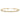 14k Two-Tone 3-Strand Anklet with Mirror Beads and Extender - Image 3
