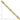 14k Two-Tone 3-Strand Anklet with Mirror Beads and Extender - Image 5
