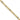 14k Two-tone 3-Strand Chain with Mirror Beads 10 inch Plus 1 inch Extender - Total 11 inch Anklet - Image 1
