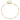 14K Gold Polished Disc Anklet with Extender - 10 Inch Total Length - Image 4