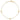 14k Gold Triple Heart Diamond-Cut Anklet with Extender, 10 Inches - Image 3