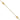 14k Gold Triple Heart Diamond-Cut Anklet with Extender, 10 Inches - Image 1