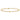 14k Polished Puffed Heart 3-Station 9 inch Anklet - Image 3