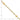 14k Gold Puffed Heart 3-Station Anklet - Trendy 10-Inch Style - Image 3