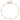 14k Textured Oval Shapes 9 inch Plus 1 inch Extender - Total 10 inch Anklet - Image 4