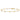 14k Gold Textured Rice Puff Bead Anklet with Extender - 10 Inches Total Length - Image 3
