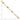 14k Gold Textured Rice Puff Bead Anklet with Extender - 10 Inches Total Length - Image 5