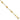 14k Gold Textured Rice Puff Bead Anklet with Extender - 10 Inches Total Length - Image 1