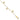 14k Hollow Dangle Circles 9 inch Plus 1 inch Extender - Total 10 inch Anklet - Image 1