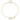 14k Gold Three Heart Dangle Anklet with Extender - Stylish and Fun - Image 5