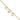 14k Gold Three Heart Dangle Anklet with Extender - Stylish and Fun - Image 1