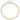 14K Two-Tone Chain Anklet with Mirror Beads, 10-Inch Adjustable Length - Image 4