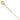 14K Gold Cable Chain Anklet with Diamond-Cut Heart Cage, 11 Inches - Image 1
