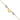 14K Two-tone Diamond-cut and LOVE Puffed Heart 10 inch Plus 1 inch Extender - Total 11 inch Anklet - Image 1