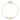 14K Two-Tone Diamond-Cut Heart Anklet with Extender - Image 4