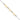 14K Two-Tone Three Hearts Anklet with Diamond-Cut Beads, 11 Inch - Image 1