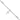 14k White Gold Diamond-Cut Cross Dangle Anklet with Beads - 10 Inch - Image 1