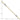 14K Two-Tone Twist Anklet with 5 Stations and Extender, 10 Inches - Image 5