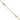 14K Two-Tone Twist Anklet with 5 Stations and Extender, 10 Inches - Image 1